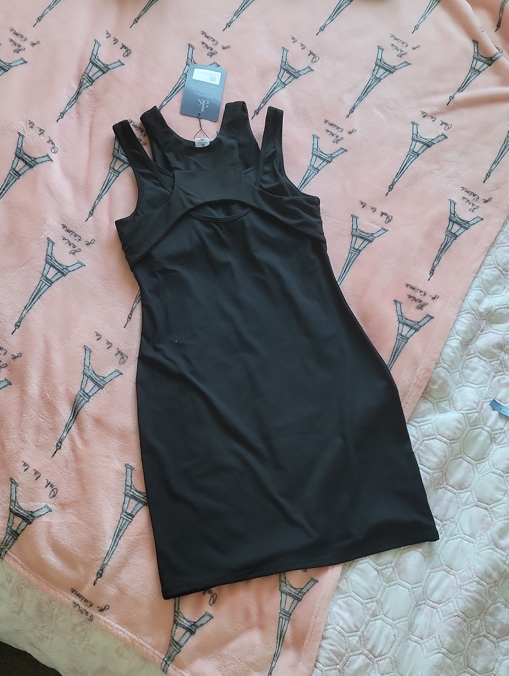 T.J.Maxx Black Sleeveless Bodycon Mini Dress